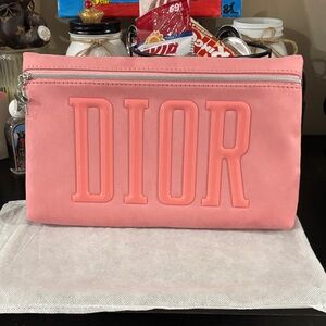 Dior Soft Pink Cosmetic Bag